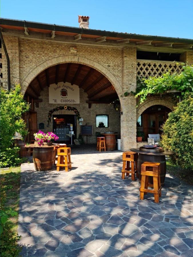 Agriturismo Isola Augusta Palazzolo dello Stella ภายนอก รูปภาพ
